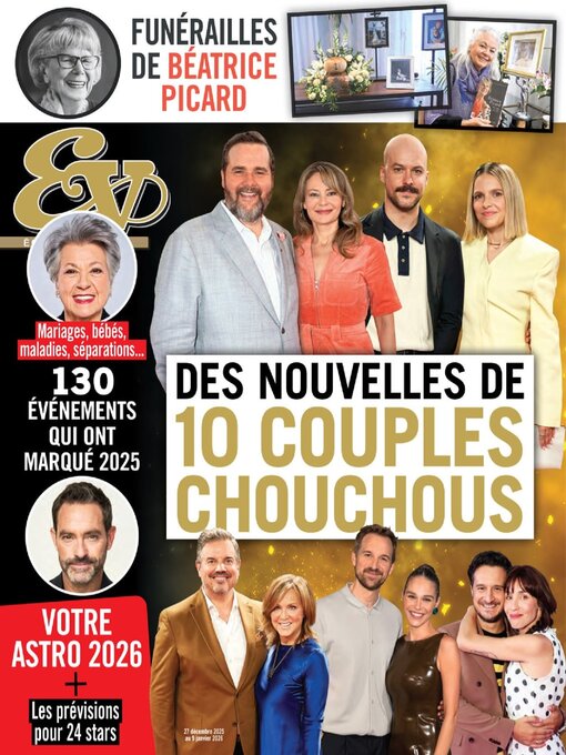 Title details for Échos Vedettes by TVA Publications Inc. - Available